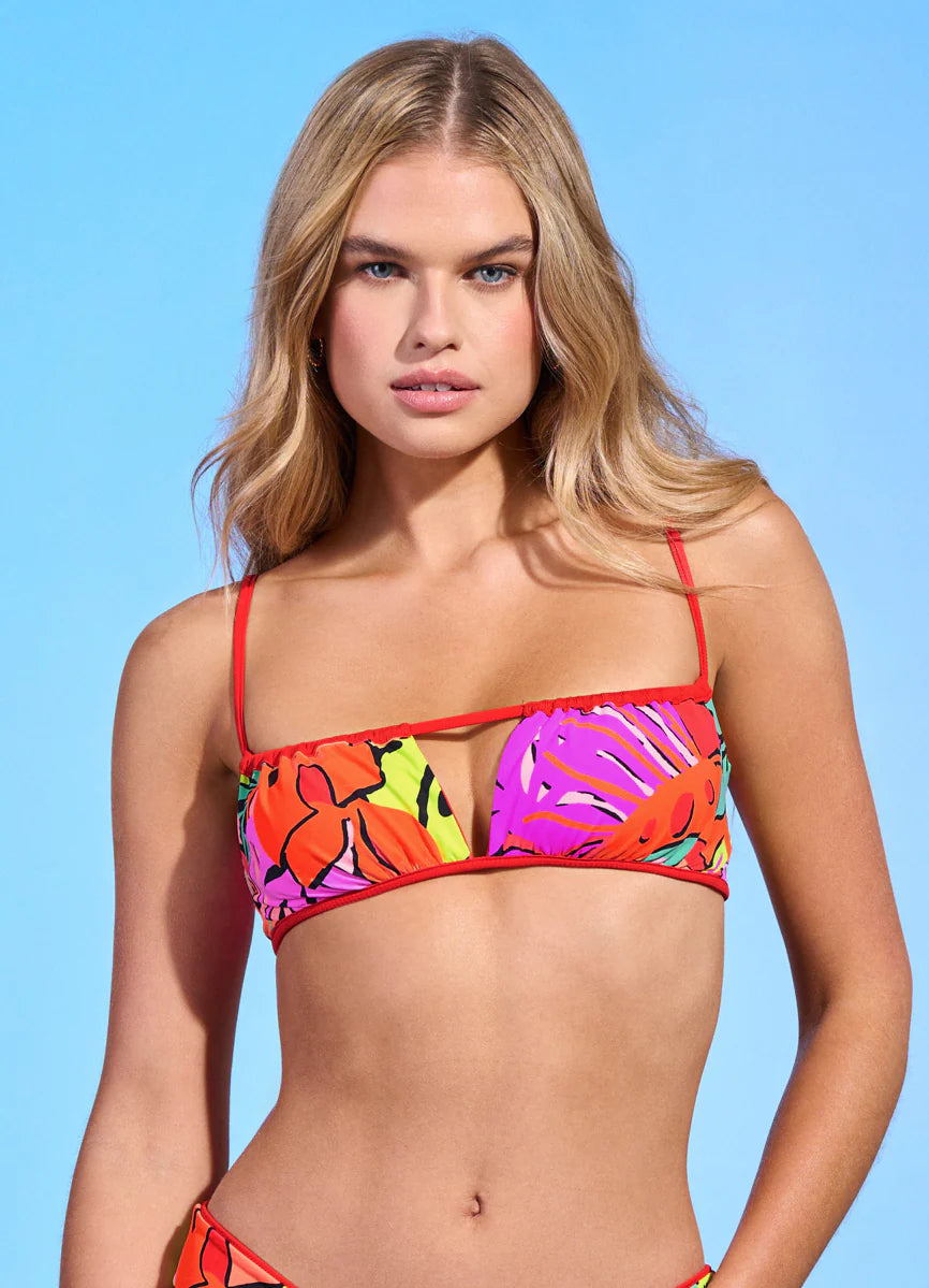 Crimson Emma Clasic Bralette Bikini Top