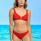 Crimson Sublimity Classic Bikini Bottom