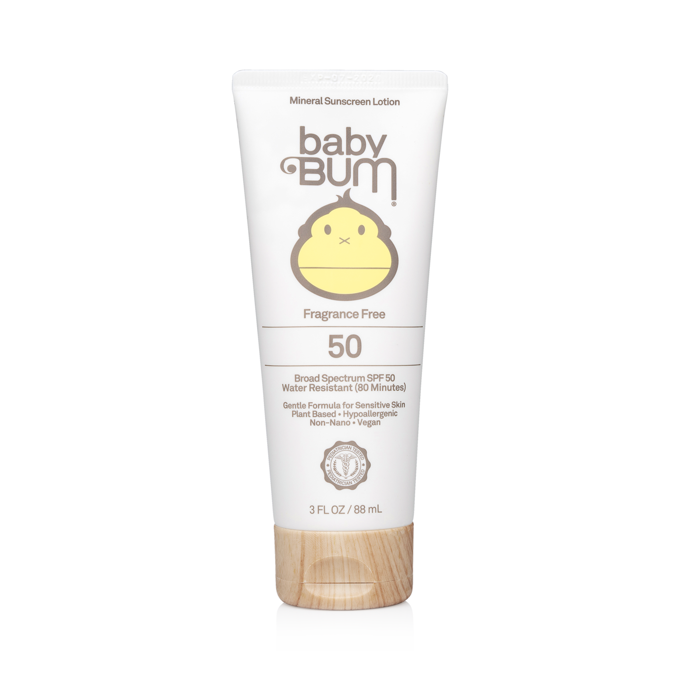 Baby Bum Mineral SPF 50 Sunscreen Lotion-Fragrance Free The Bikini Shoppe