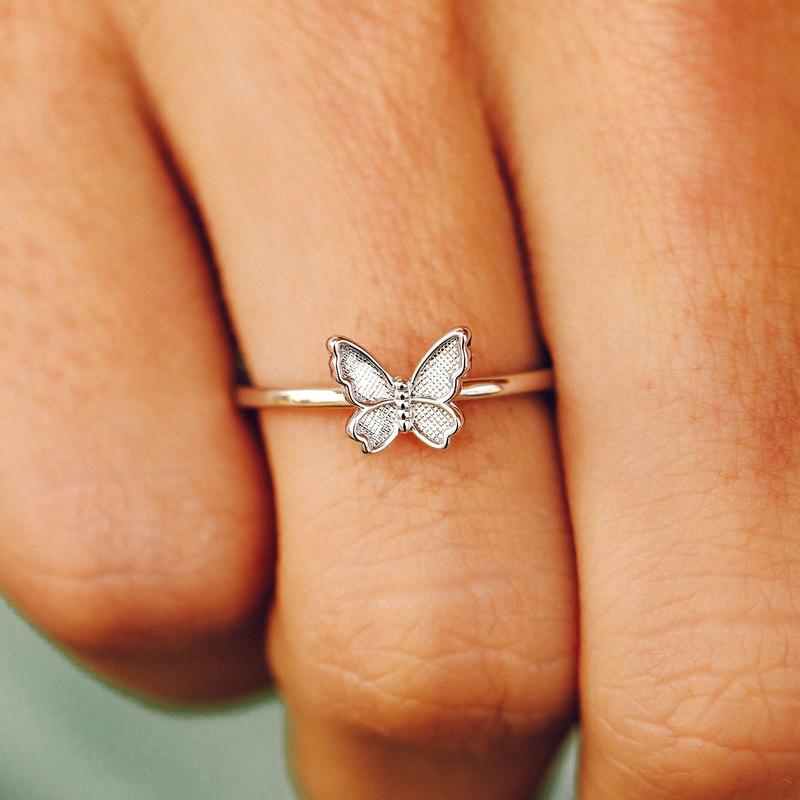 Butterfly In Flight Ring The Bikini Shoppe