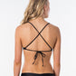 Classic Surf Cross Back Triangle Bikini Top The Bikini Shoppe