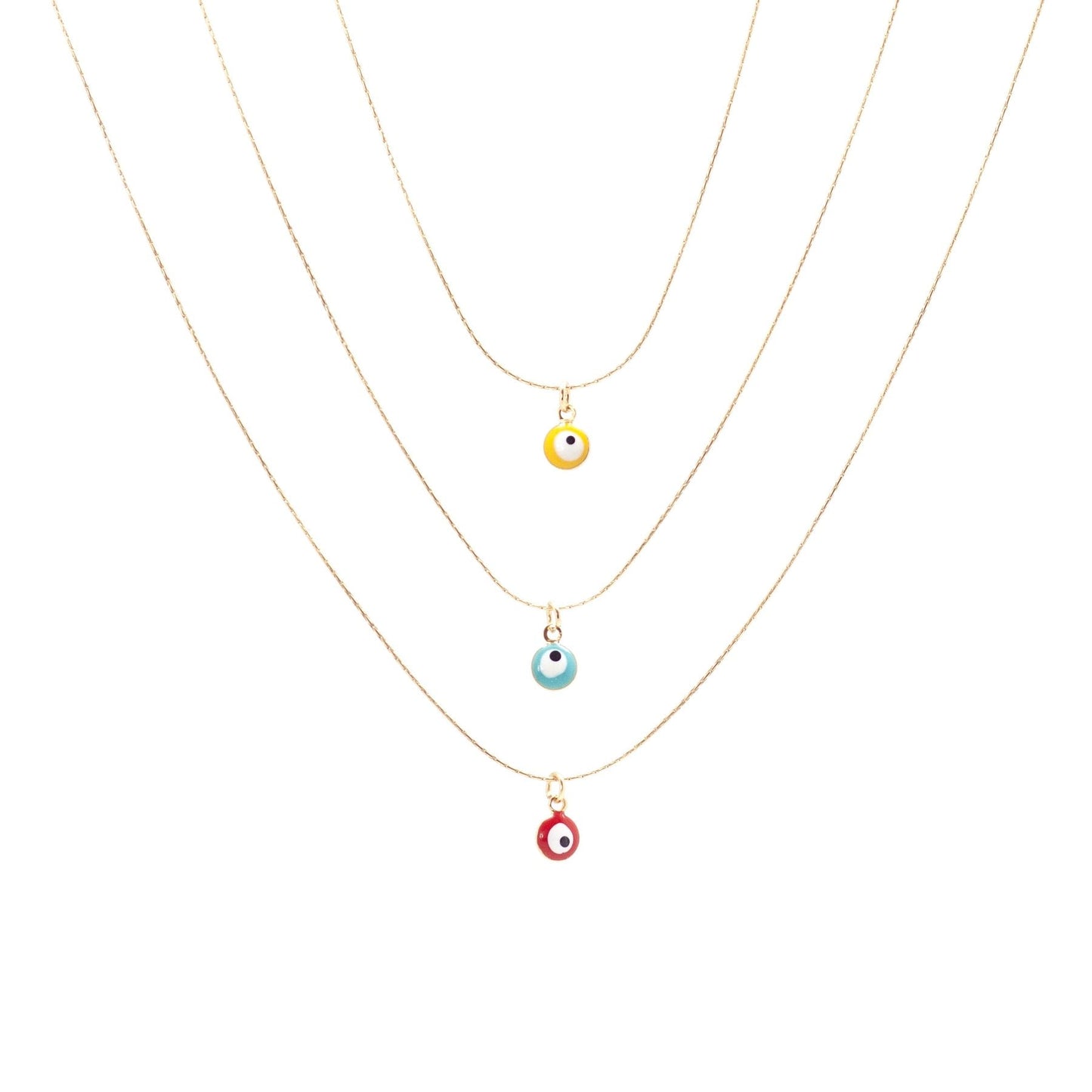 Colorful Evil Eye Salty Pendants The Bikini Shoppe