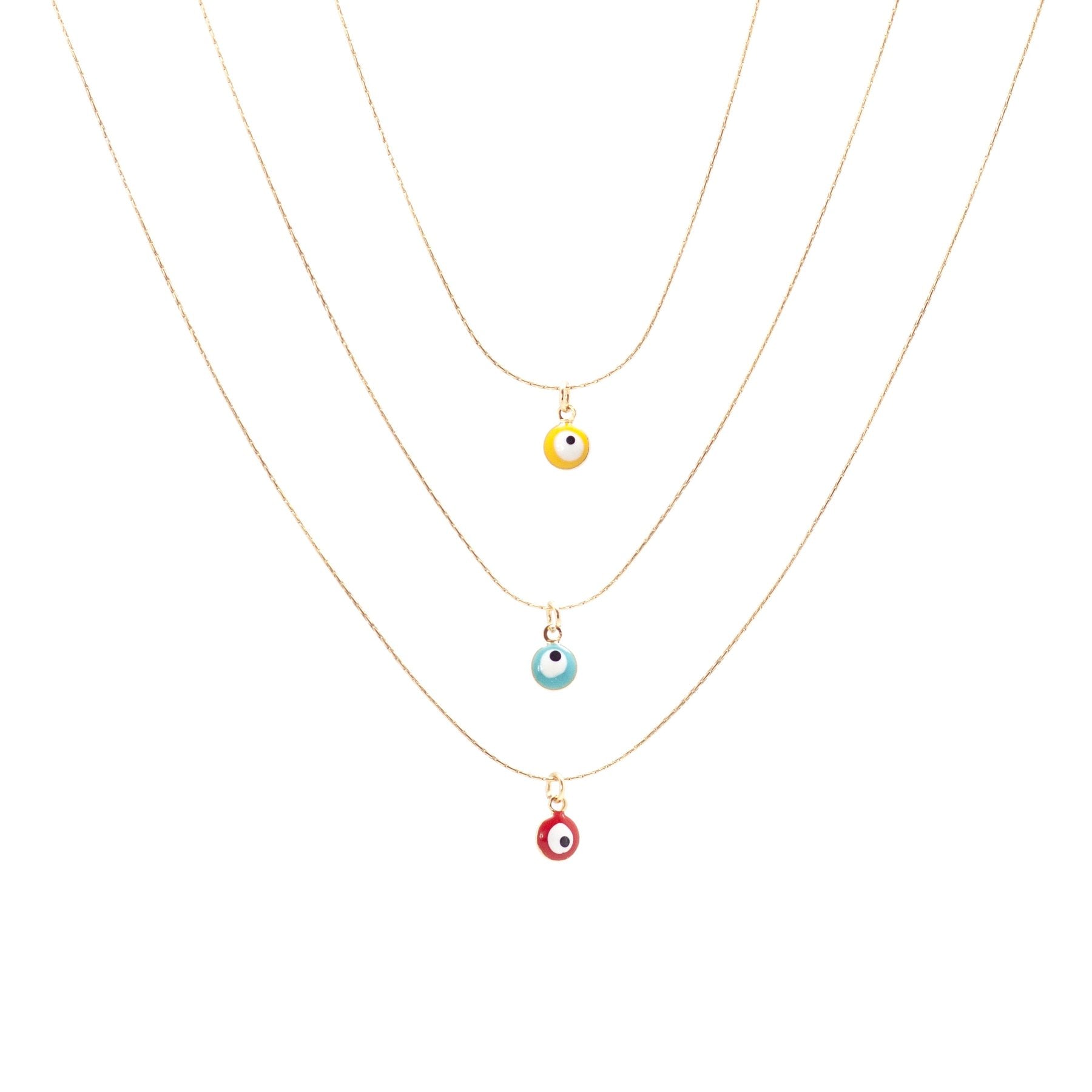 Colorful Evil Eye Salty Pendants The Bikini Shoppe