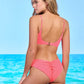 Coral Lava Journey Double V Bikini Bottom The Bikini Shoppe