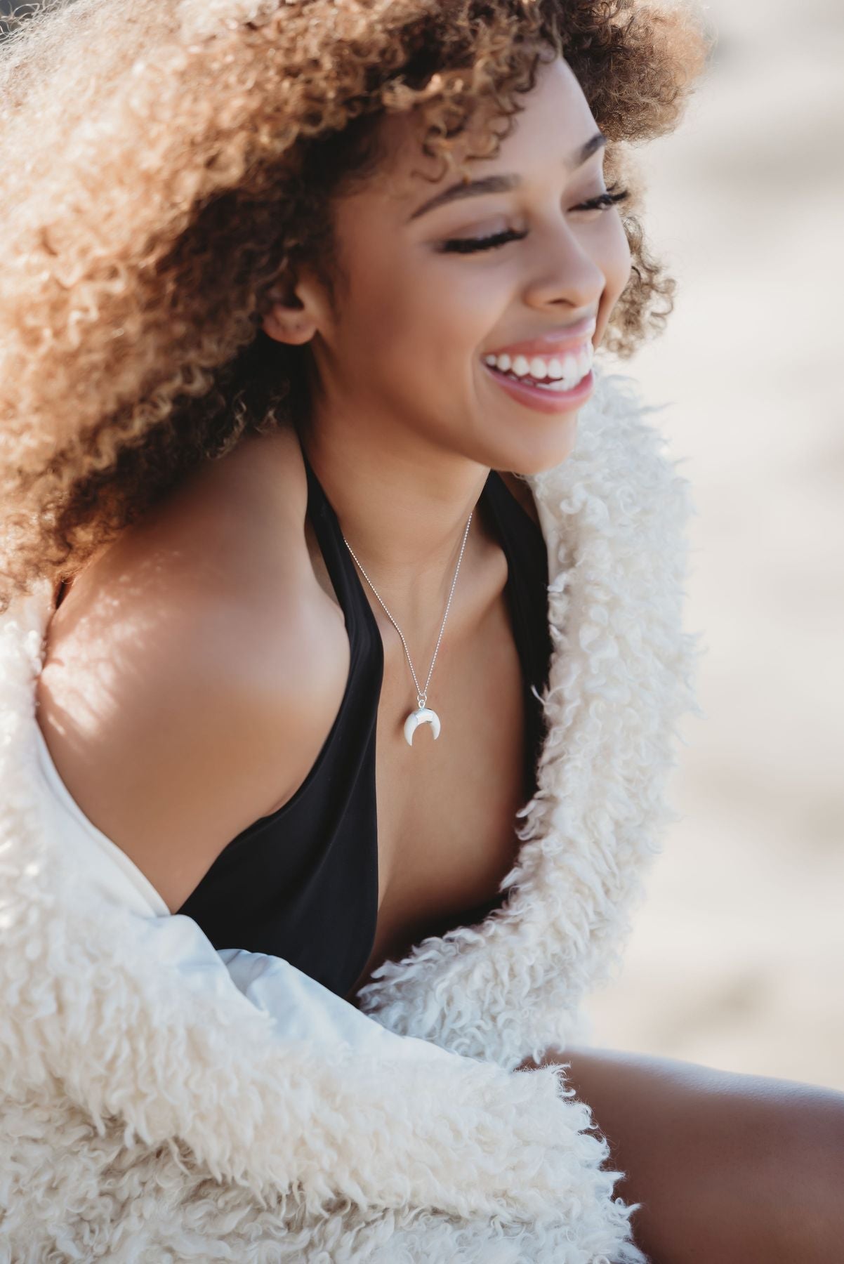 Crescent Horn Salty Pendants The Bikini Shoppe
