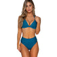 Deep Sea Triangle Bikini Top The Bikini Shoppe
