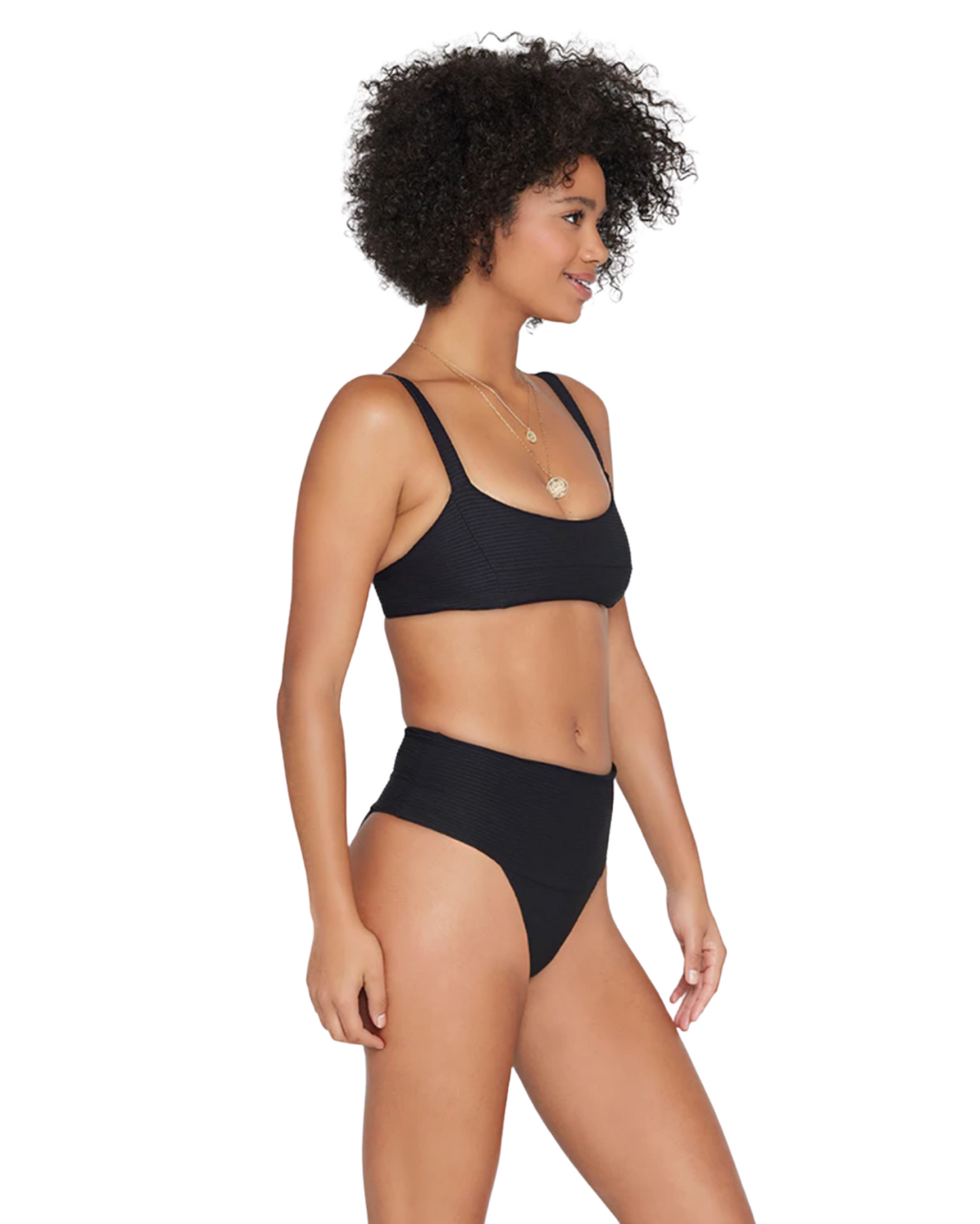 Desi Eco Highwaisted Bikini Bottom The Bikini Shoppe