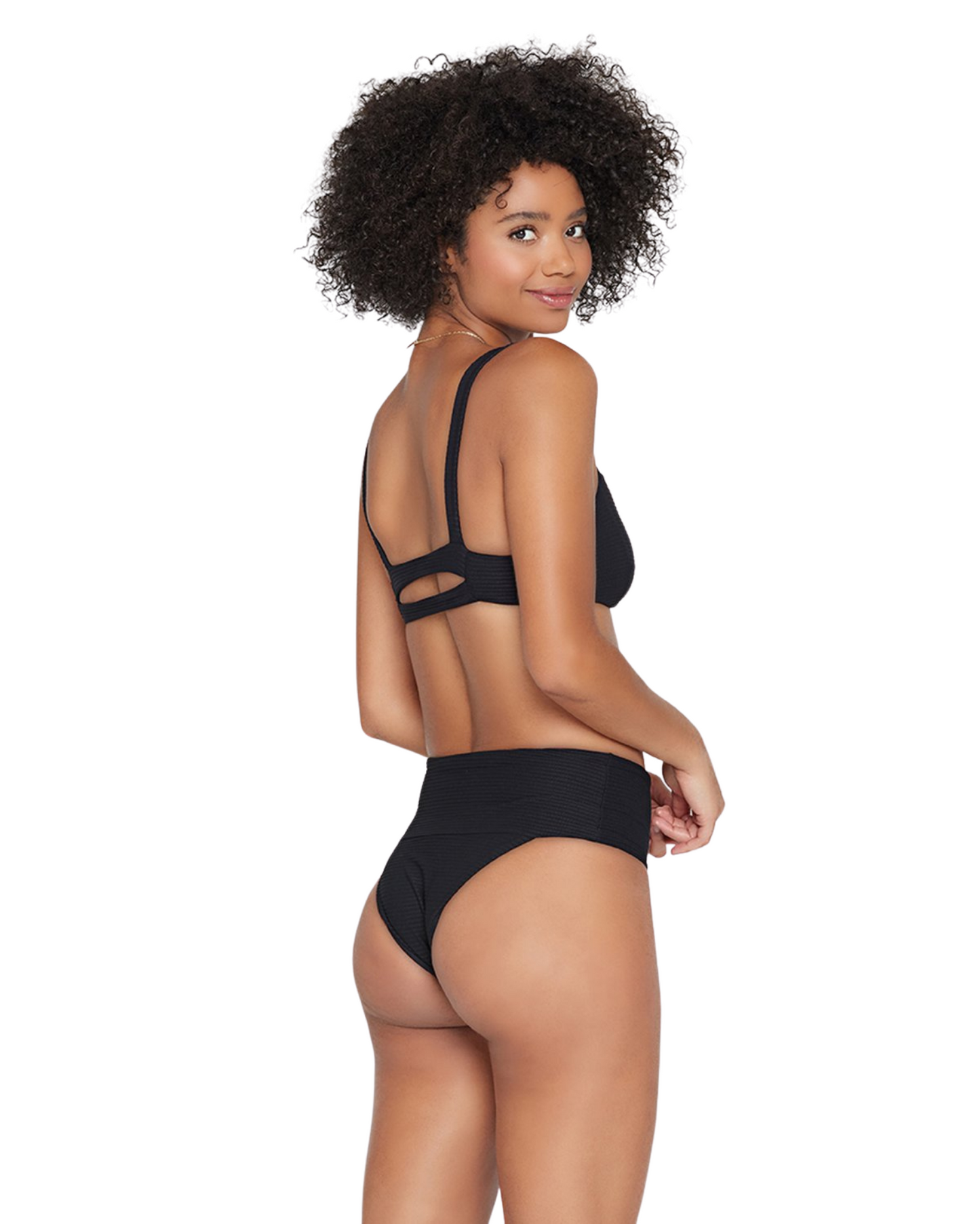 Desi Eco Highwaisted Bikini Bottom The Bikini Shoppe