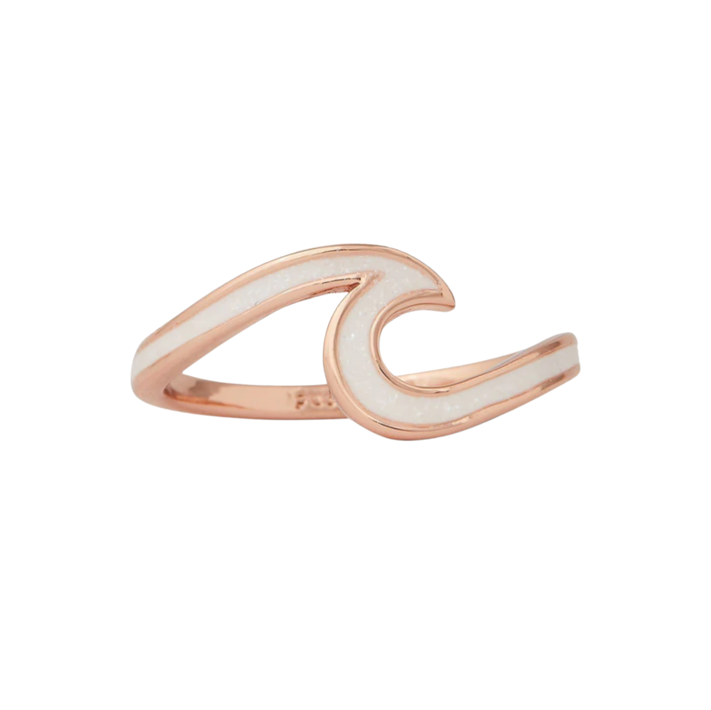 Enameled Wave Ring The Bikini Shoppe