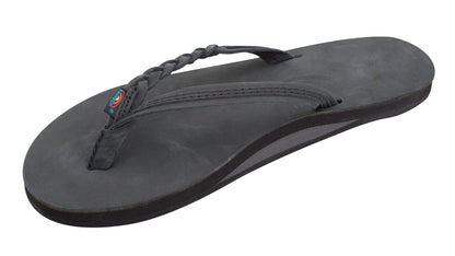 Flirty Braidy Premier Leather Single Layer & Narrow Strap with Braid The Bikini Shoppe