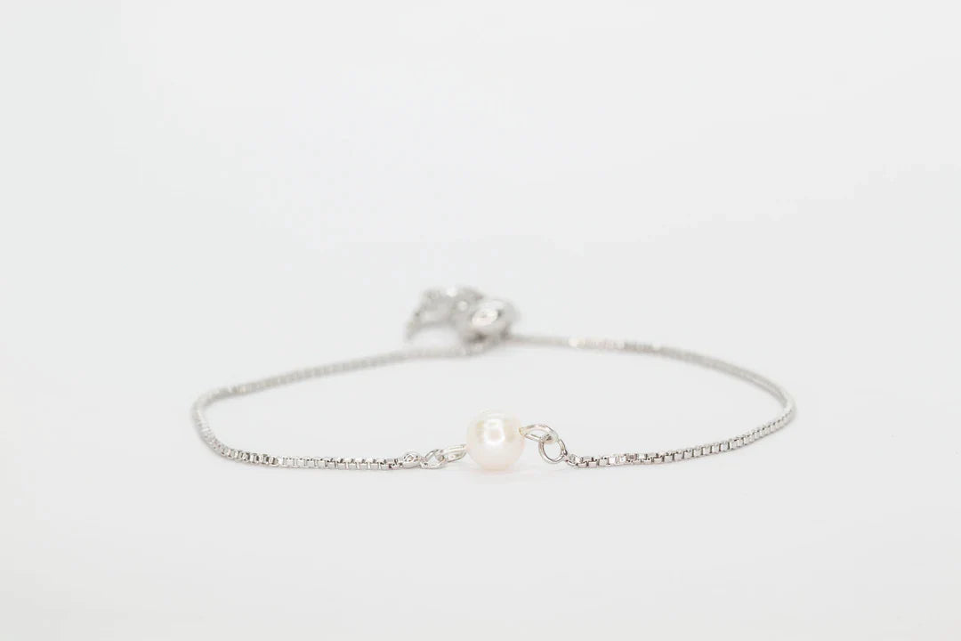 Fresh Water Pearl Bolo Bracelet The Bikini Shoppe