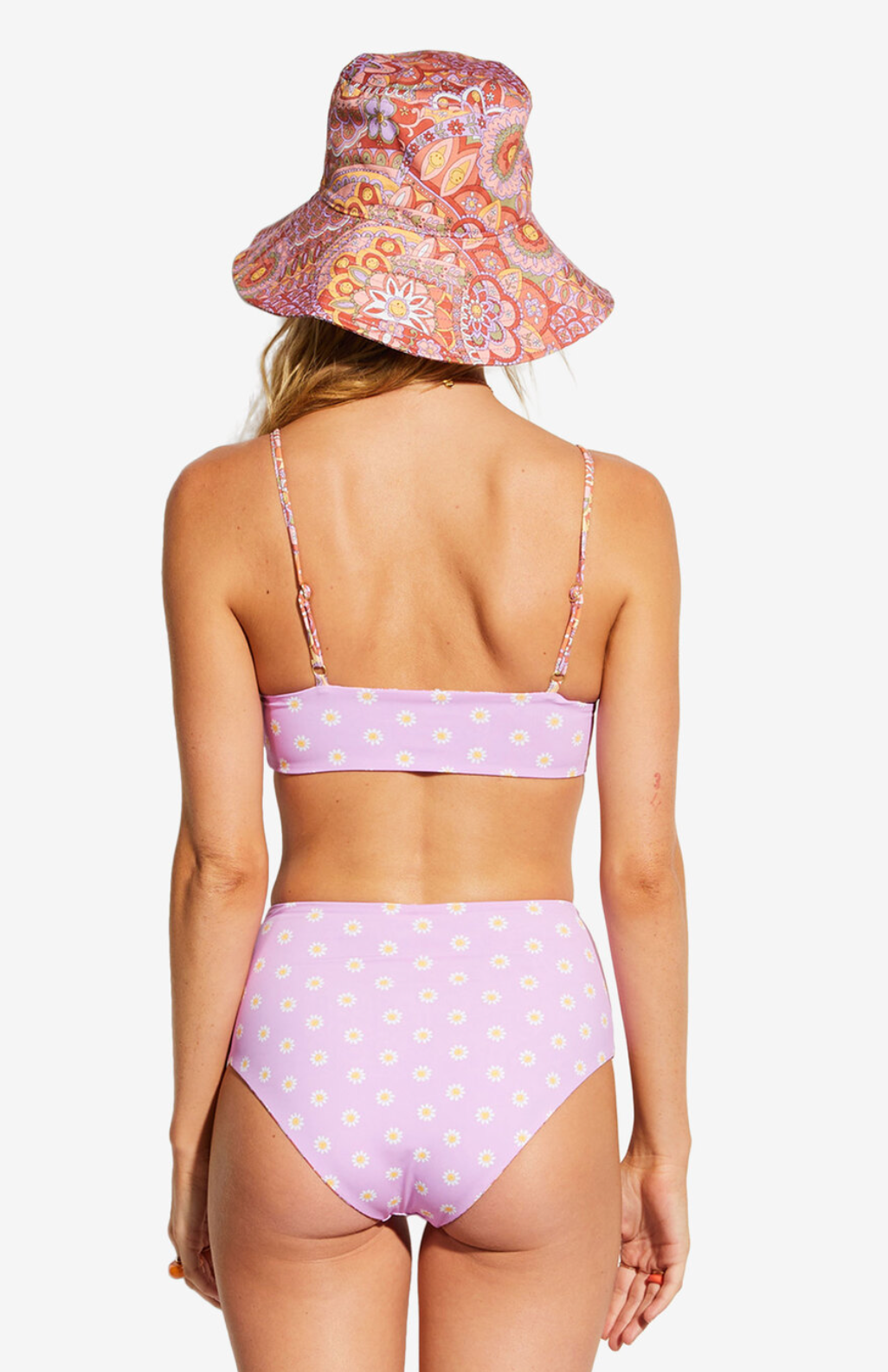 Good Times Retro High Waisted Bikini Bottom The Bikini Shoppe