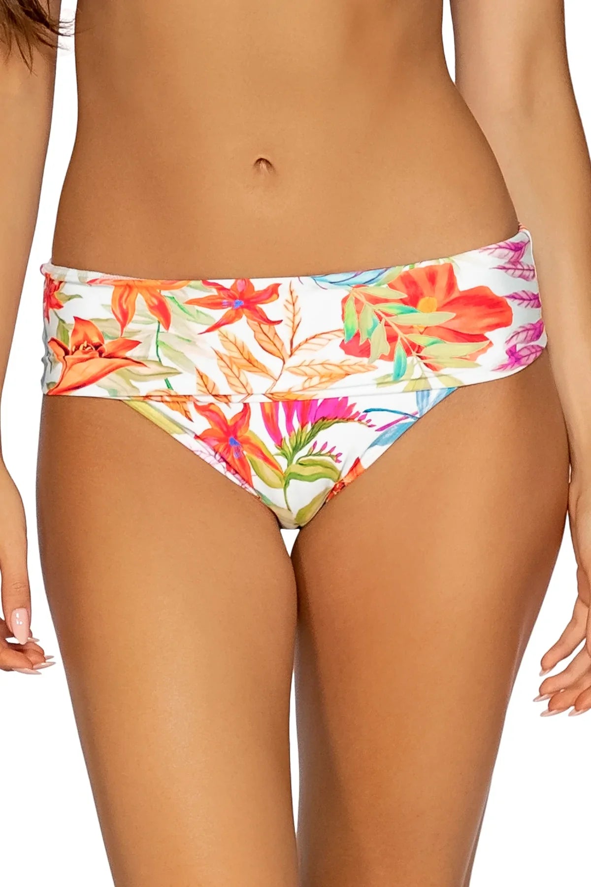 Hannah High Waist Bikini Bottom The Bikini Shoppe