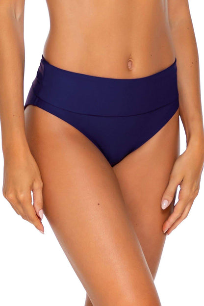 Hannah High Waist Bikini Bottom The Bikini Shoppe