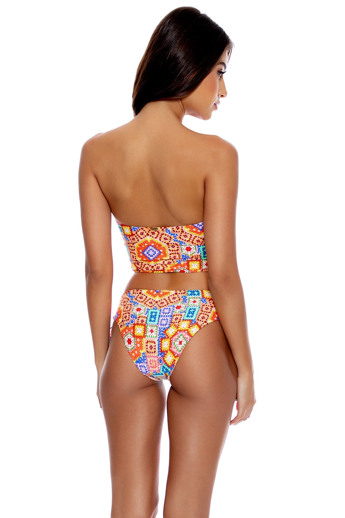 Retro Luli Tie Side Tube Top