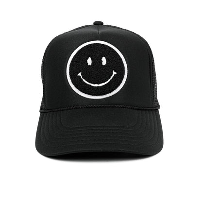 Local Beach Smiley Patch Trucker Hat