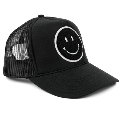 Local Beach Smiley Patch Trucker Hat