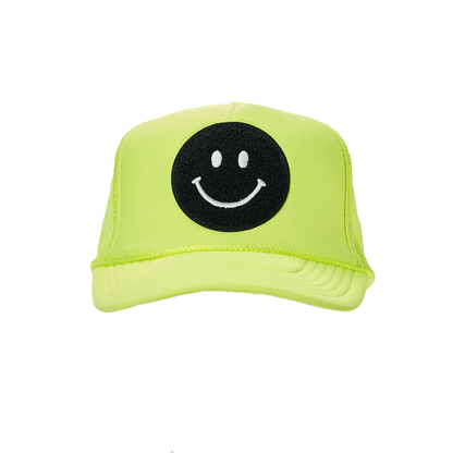 Local Beach Smiley Patch Trucker Hat