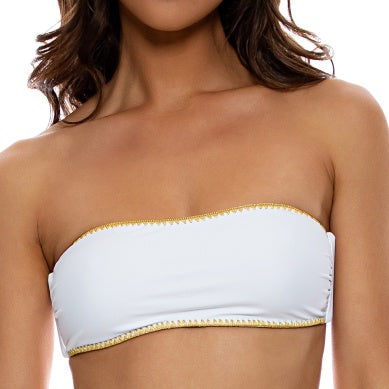 Luli Chic Free Form Bandeau The Bikini Shoppe