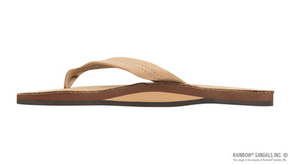 Men's Single Layer Premier Leather 1" Strap Sandal The Bikini Shoppe