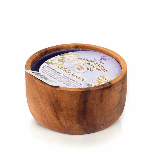 Monkey Pod Wood Bowl Candle The Bikini Shoppe