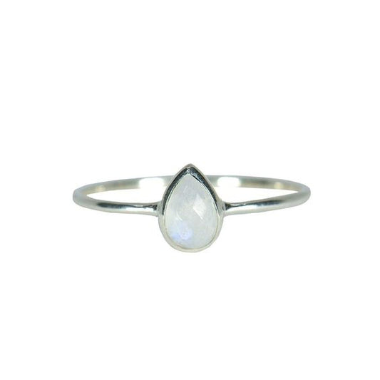 Moonstone Teardrop Ring The Bikini Shoppe