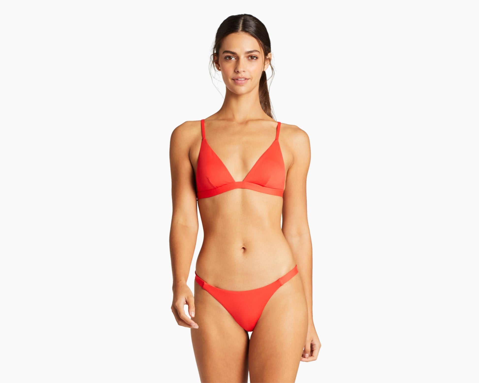 Moss Fixed Triangle Bikini Top The Bikini Shoppe