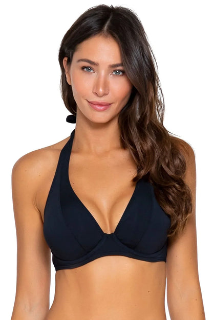 Muse Halter Bikini Top The Bikini Shoppe