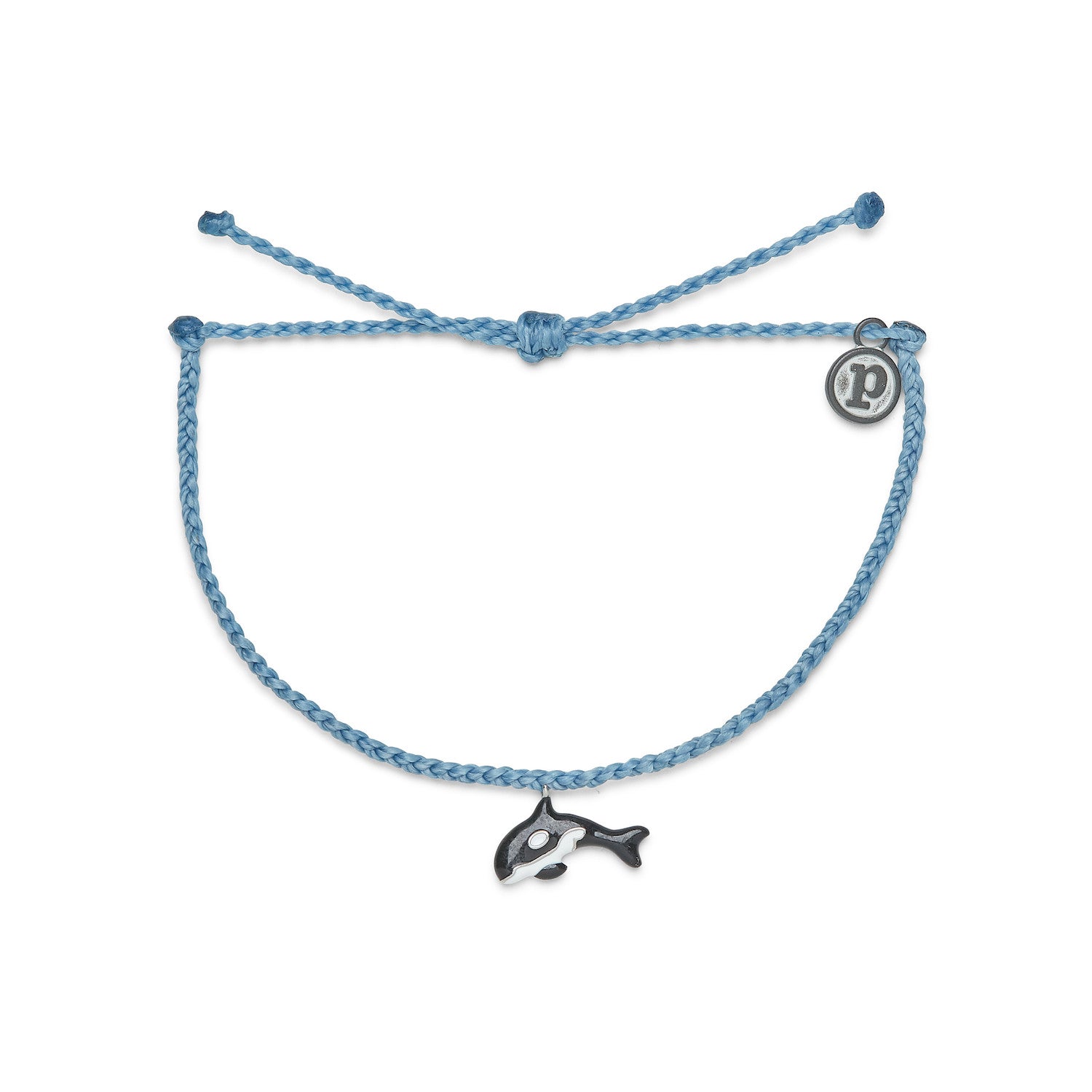 Orca Charity Silver Charm Bracelet The Bikini Shoppe