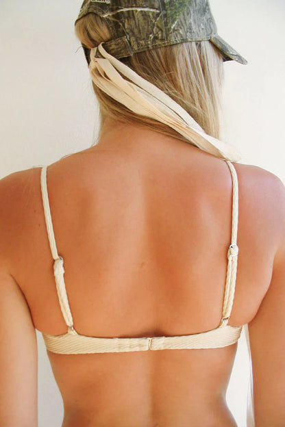 Pam Waffle Underwire Bikini Top The Bikini Shoppe