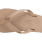 Premier Leather Single Layer Arch & Narrow Strap Sandal The Bikini Shoppe