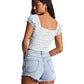 Pretty Sweet Ruched Top The Bikini Shoppe