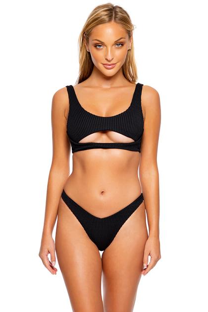 Pura Curiosidad Open Front Bralette The Bikini Shoppe