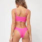 Ribbed Maya Bikini Top The Bikini Shoppe