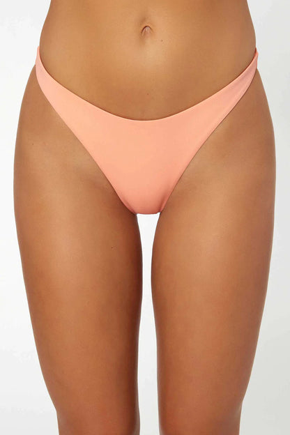 Saltwater Solids Flamenco Bikini Bottom The Bikini Shoppe