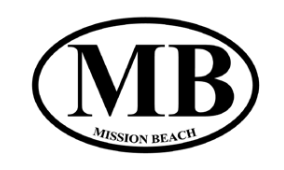 San Diego Stickers The Bikini Shoppe