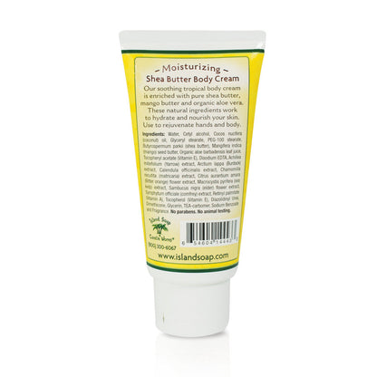 Shea Butter Body Cream The Bikini Shoppe