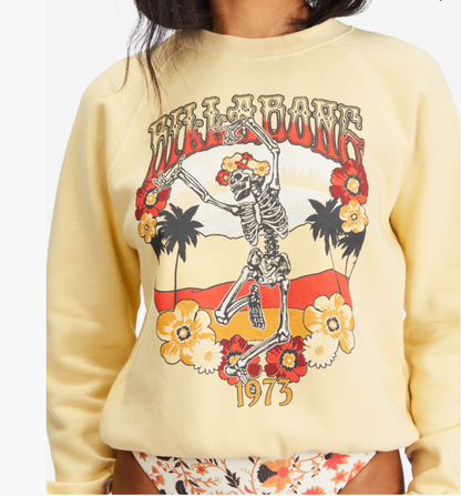 Shrunken Crew Pullover Sweatshirt The Bikini Shoppe