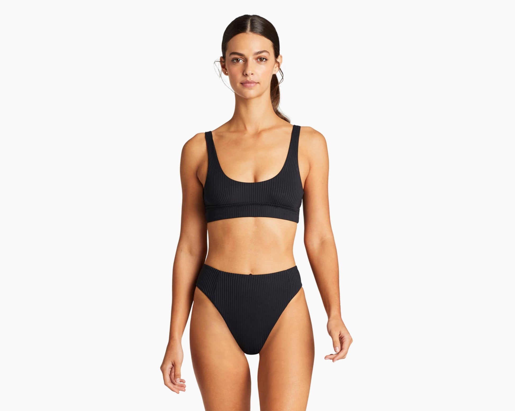 Sienna High Waist Bikini Bottoms The Bikini Shoppe
