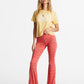 Sundown High-Waisted Flared Pants The Bikini Shoppe