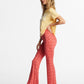Sundown High-Waisted Flared Pants The Bikini Shoppe