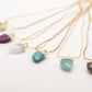 Swami Salty Stone Pendants The Bikini Shoppe