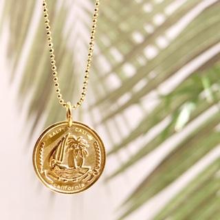 The Salty Cali Token Pendant The Bikini Shoppe