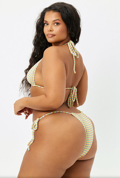 Tia Terry String Bikini Bottom The Bikini Shoppe