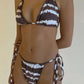 Tidal Ruffle Triangle Bikini Top The Bikini Shoppe