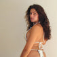 Tidal Ruffle Triangle Bikini Top The Bikini Shoppe