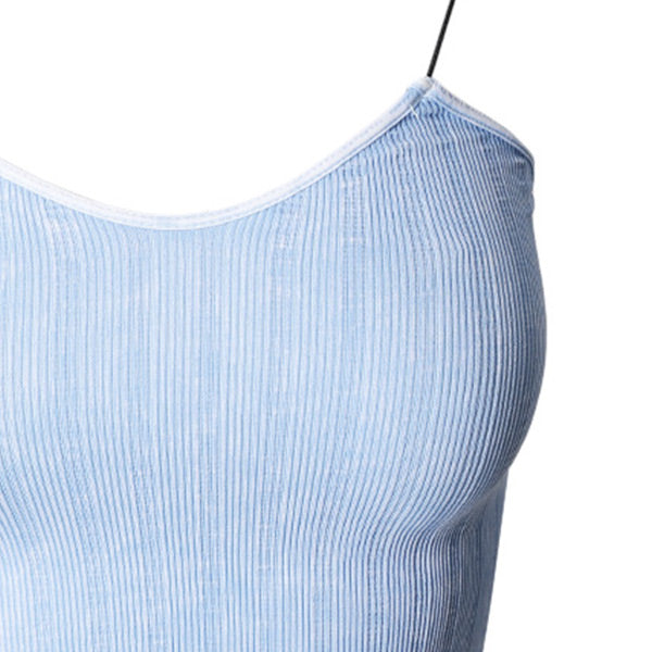 Vintage Ribbed Crop Top The Bikini Shoppe