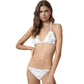 Water Lily Lace Tri Bikini Top The Bikini Shoppe