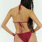 Tiana Ruffle Triangle Bikini Top