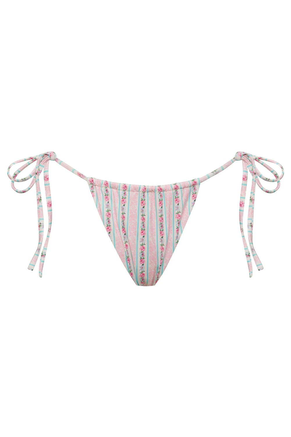 Tia Floral String Bikini Bottom